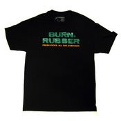 Image of Burn Rubber Stacked Logo Tee (Gucci)