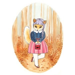 Image of Sasha Fox Print