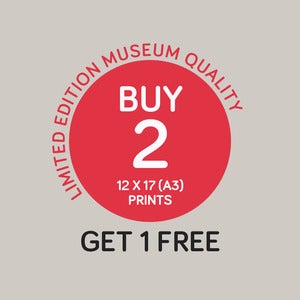 Image of Buy 2 Get 1 Free - Limited Edition Archival Print - A3 (12x17 inch)