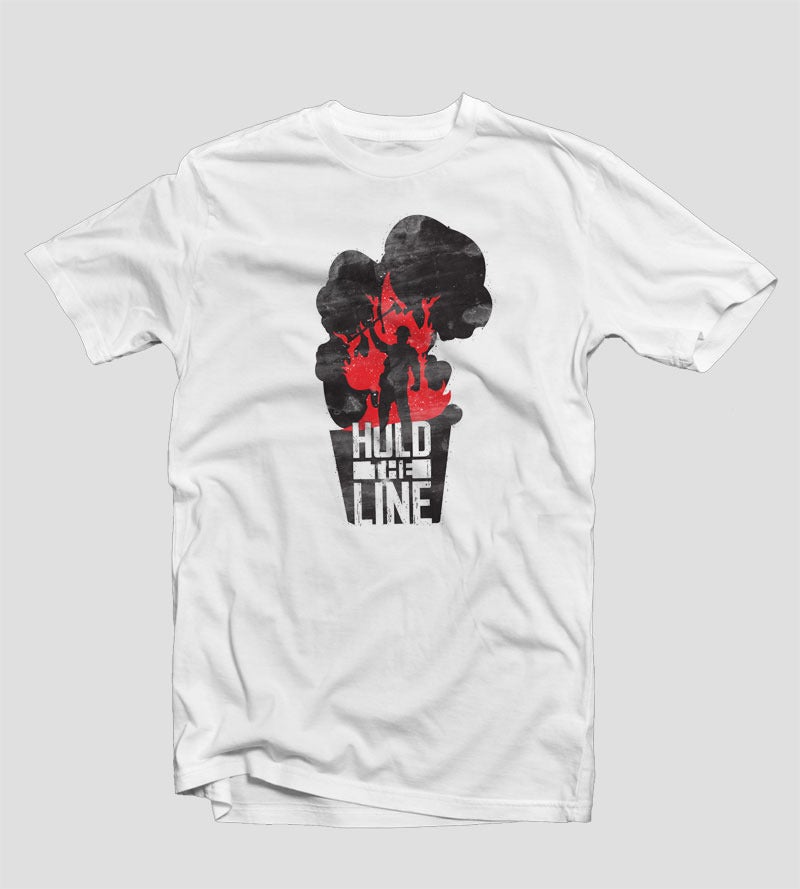Image of Hold the Line (White Reissue) - Batch 1 | Designed by Matt Andrews