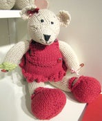Image of Lilly Ladybird Bear Knitting Pattern