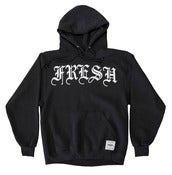 Image of OLDE FRESH BLACK HOODIE
