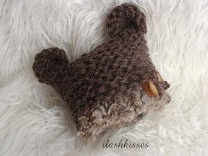 Image of Baby Bear Hat Pattern - PDF 