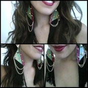 Image of Party Scene Earrings from JEM Collection- Black 