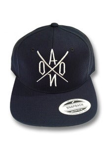 Image of Navy AONO Emboidered Snapback