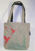 Image of Freeset Taupe Hummingbird Bag - Human Trafficking - India