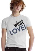 Image of whatLOVE! men's basic t-shirt