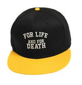 Image of FOR LIFE BLACK SNAPBACK
