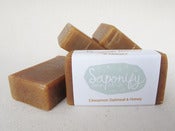 Image of Cinnamon, Oatmeal and Honey handmade soap