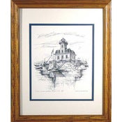Image of Framed 8"x10" Print of Esopus Meadows, Rondout or Saugerties Lighthouses