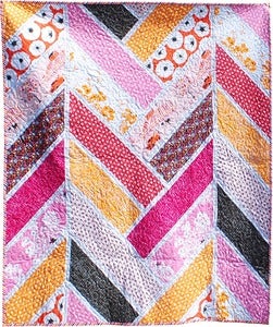 Image of Broken Herringbone Quilt pdf quilt pattern