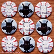 Image of Flat Bonnie & Friends Magnets (1.5")