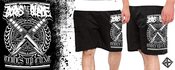 Image of 'Times Up Cunt' Shorts with pockets 