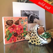 Image of peachy mini 6"x6"