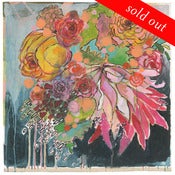 Image of flowers for lady 30"x30"