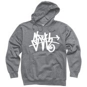 Image of Grey SLOTH Tag  pullover hoodie