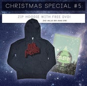 Image of Charcoal Heather Zip Hoodie + Free DVD