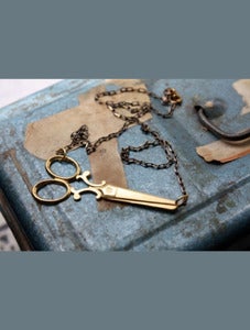 Image of Snip Snip Scissor Necklace