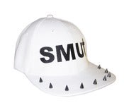 Image of SMU† studded cap (white)
