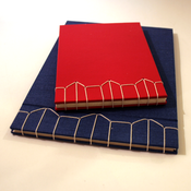BIND & GO  - Kikko Toji - Japanese Stab Binding - Design 5