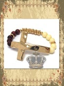 Image of EARTHY GOLD CROSS 