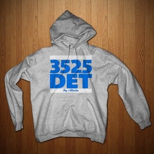 Image of DETROIT LIONS EDITION "3525 DET" HOODIE FOR MEN AND WOMEN