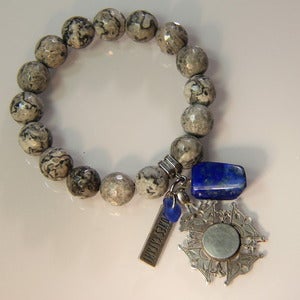 Image of BlueCross - Silver Leaf Agate
