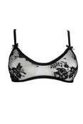 Image of Black lace bra
