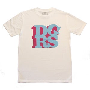 Image of DGRS/LOVE T-Shirt (Teal & Pink)