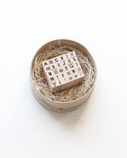 Image of ALPHABET RUBBERSTAMP SET::VINTAGE CIRCUS