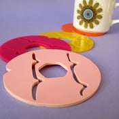 Image of Iced Ring Coasters - Set of Four