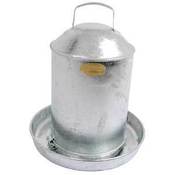 Image of Galvanised Fountain Drinker - 9 ltr
