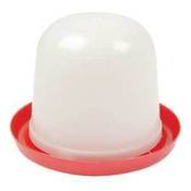 Image of Plastic Drinker (Red / White) - 3 ltr