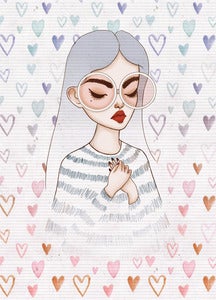 Image of I'M A LION-HEART - PRINT