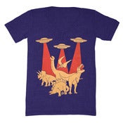 Image of Dinosaurs vs Aliens V-neck