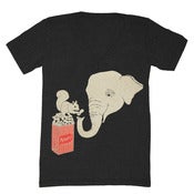 Image of Elephant and Squirrel V-neck