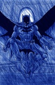 Image of BATMAN - BLUE COLORED PRINT
