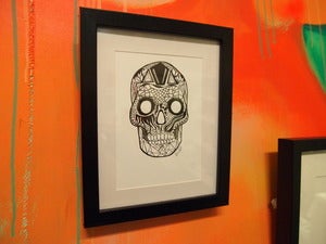 Image of Framed Skull