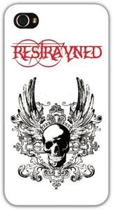 Image of Restrayned Classic Logo iPhone 4/4s Case - White