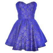 Image of Blue Midas Party Dress