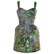 Image of 40%OFF! Unique Limited Edition Tribal Wax Party Dress