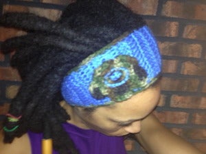 Image of Camo Flower Ear Warmer 