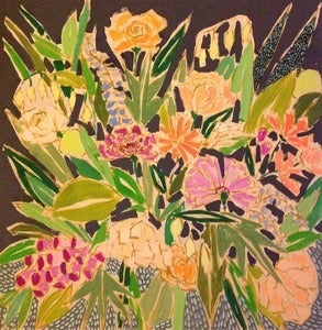 Image of 36x36 Flowers for Gigi