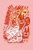 Image of "Whoops! Oh no" screenprint-- 6" x 9"