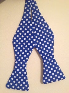 Image of Blue/White Polka Dots