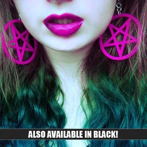 Image of Pentagram Earrings