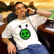 Image of Alien Head T-Shirt (Original)