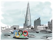 Image of Limited Edition Print: Shard Rings