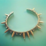 Image of [FEATURED PRODUCT] Gold Spikes Bracelet