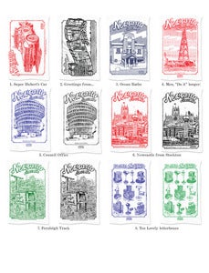 Image of Newcastle tea towels